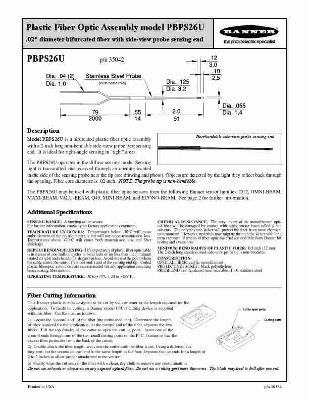 Banner Home Safety Product PBPS26U-page_pdf